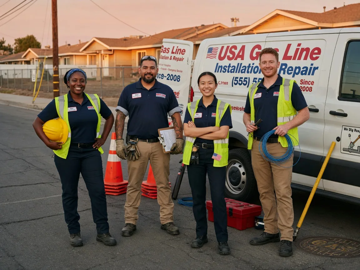 Gas Line Installation company in Rhame, ND